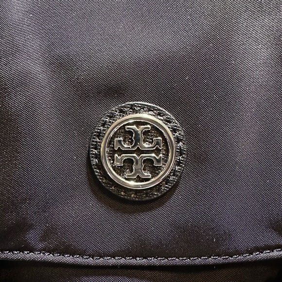 Tory Burch Virginia Recycled Nylon Small Messenger Crossbody ~NWT~ Black - Picture 7 of 14